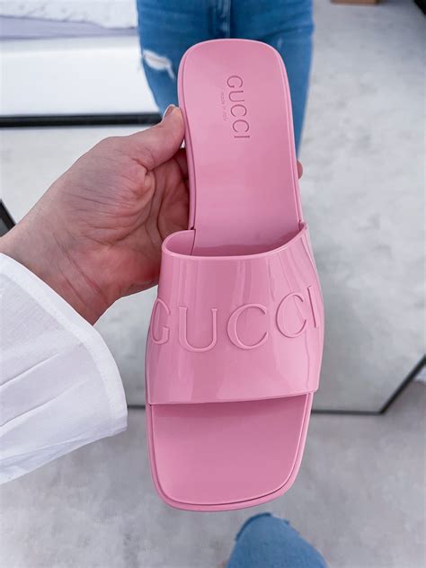 gucci jelly sandals blue|gucci jelly sandals aliexpress.